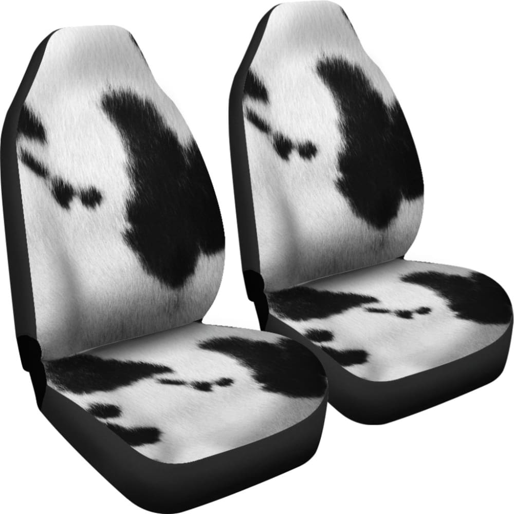 Cowhide Animal Print Car Seat Covers