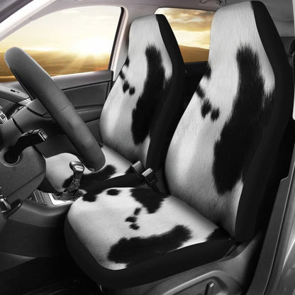 Cowhide Animal Print Car Seat Covers
