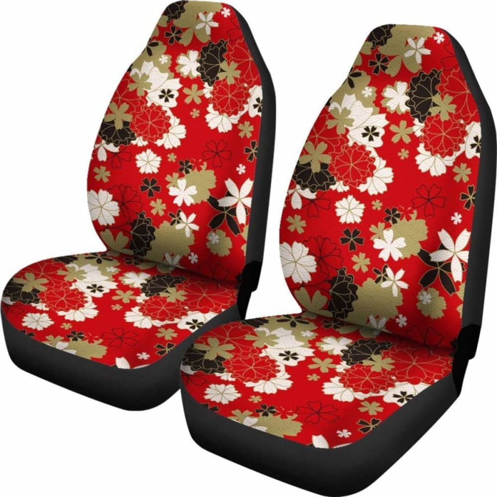Japan Floral Pattern Car Seat Cover