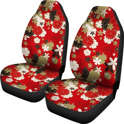 Japan Floral Pattern Car Seat Cover