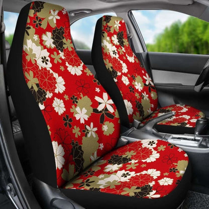 Japan Floral Pattern Car Seat Cover