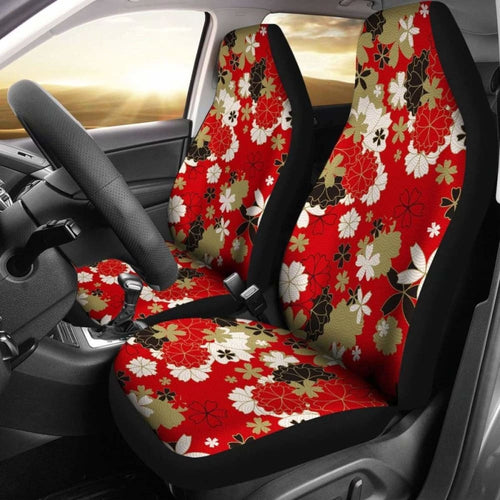 Japan Floral Pattern Car Seat Cover