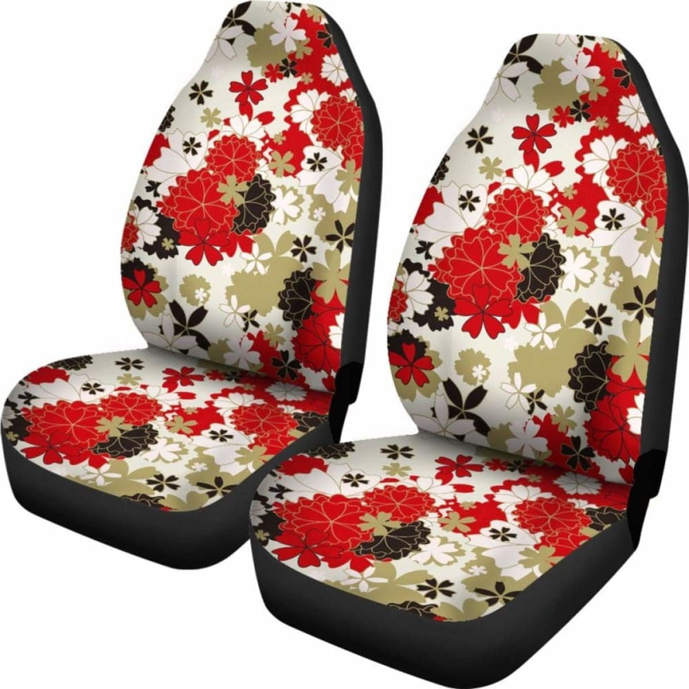Japan Floral Pattern Car Seat Cover