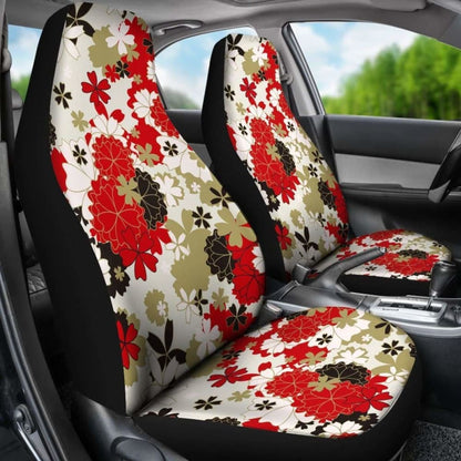 Japan Floral Pattern Car Seat Cover