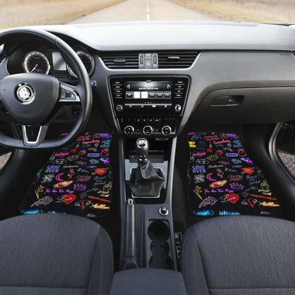 Neon Car Mats