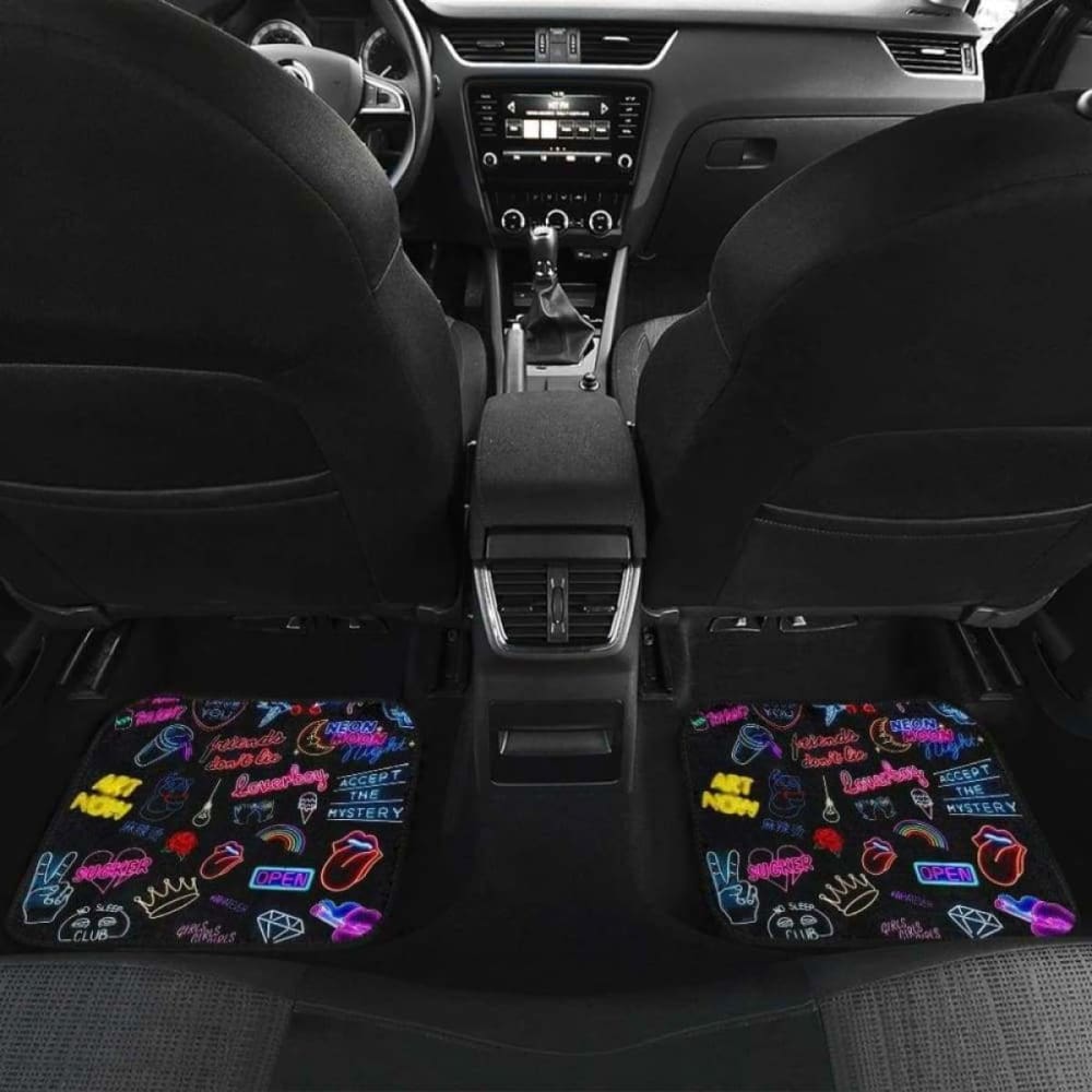 Neon Car Mats