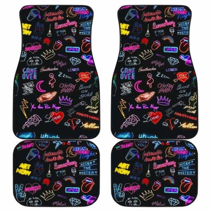 Neon Car Mats