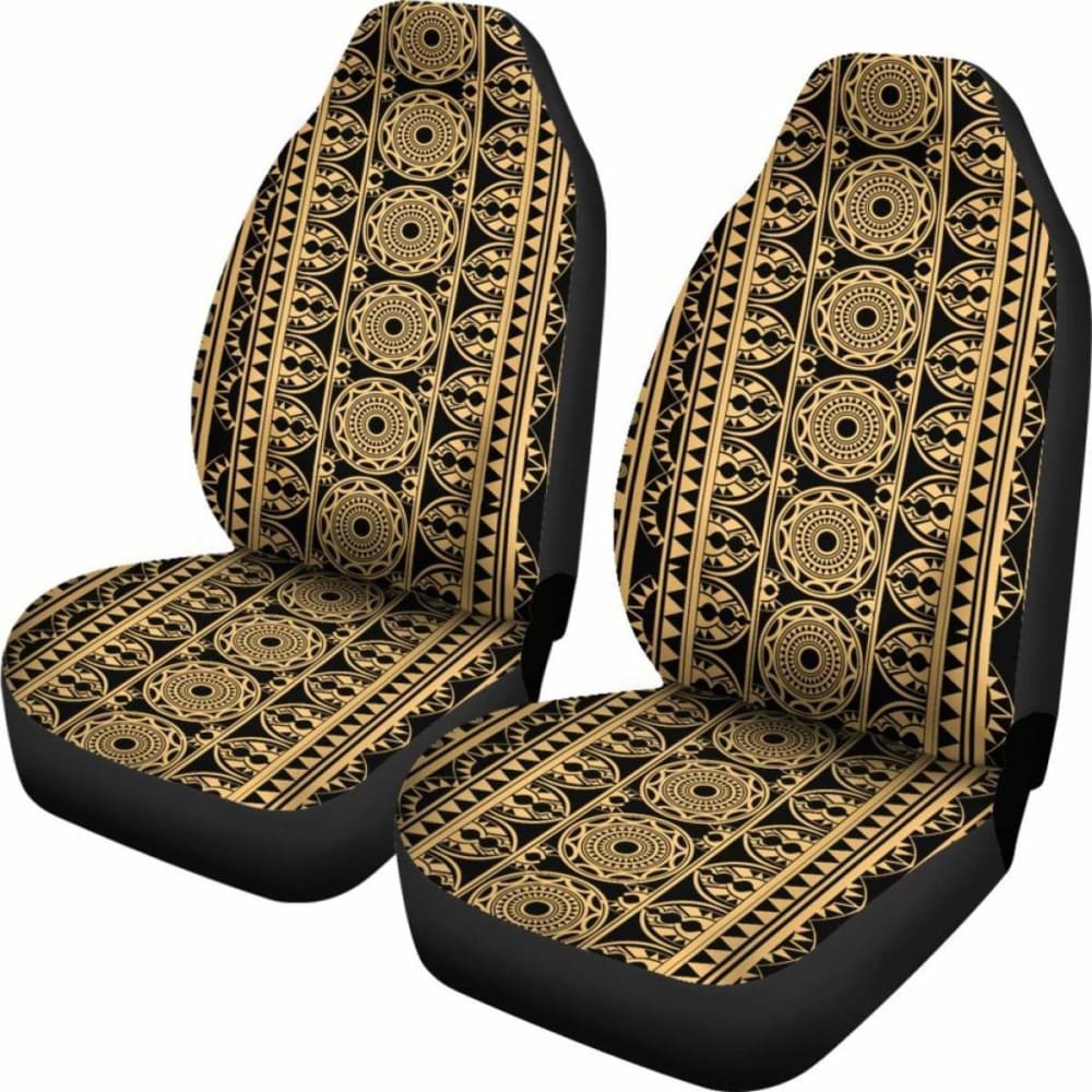 Polynesian Car Seat Cover - Polynesian Tattoo -