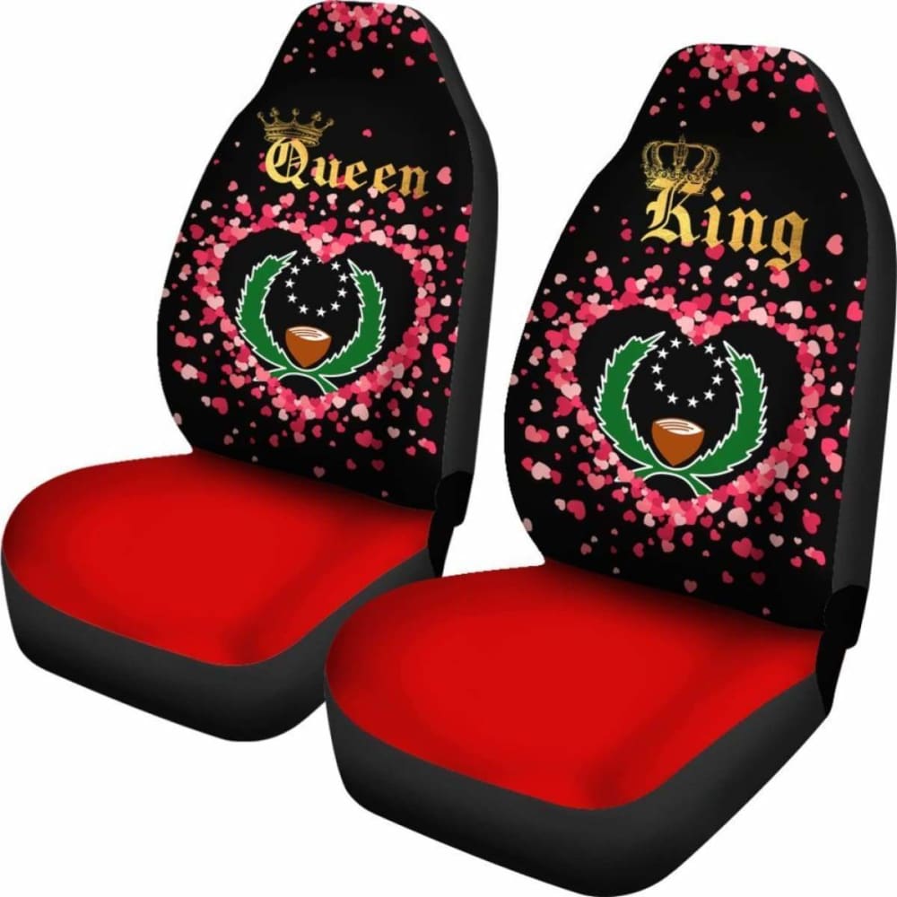 Pohnpei Car Seat Cover Couple King/Queen (Set Of Two)