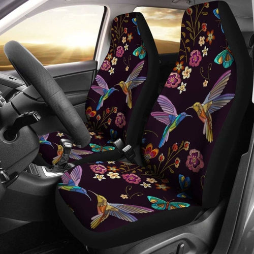 Bohemian Hummingbird Car Seat Covers