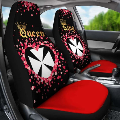 Wallis And Futuna Car Seat Cover Couple King/Queen (Set Of Two)