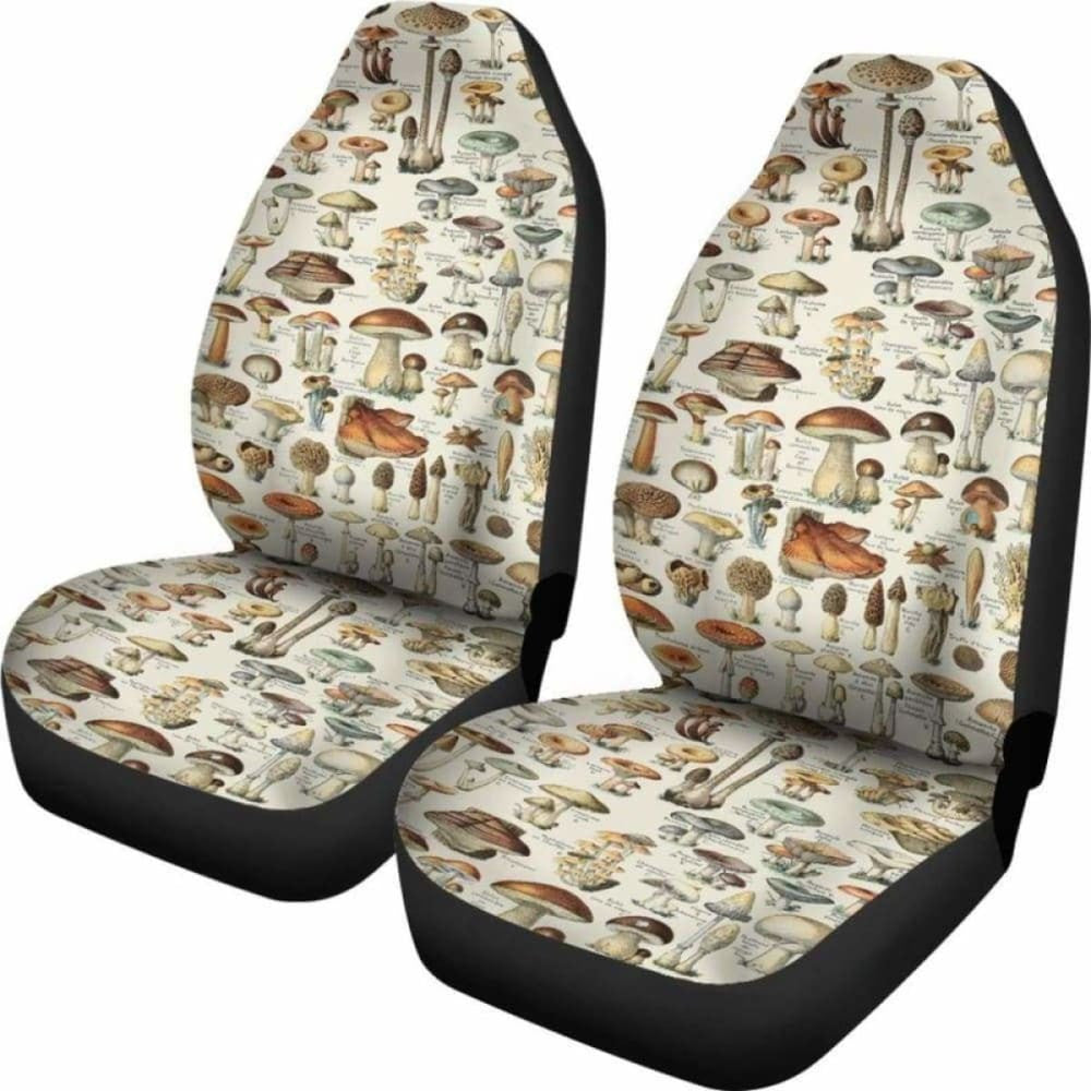 Champignons Mushroom Car Seat Cover