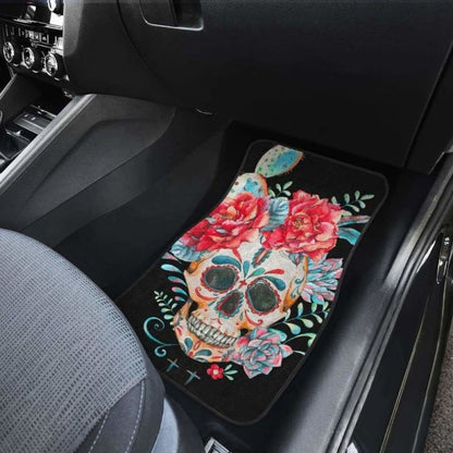 Set Of Pcs Floral Car Mats
