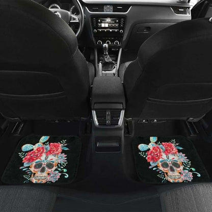 Set Of Pcs Floral Car Mats