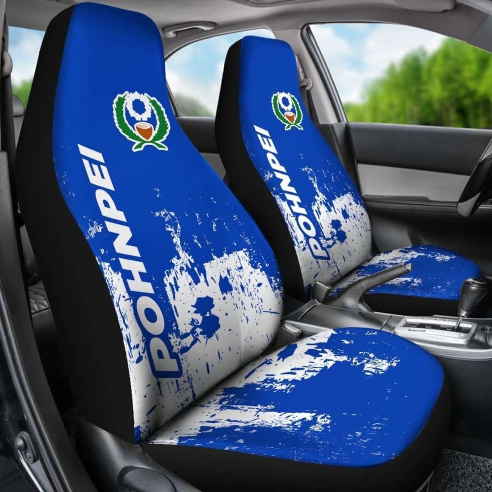 Pohnpei Car Seat Covers Smudge Style