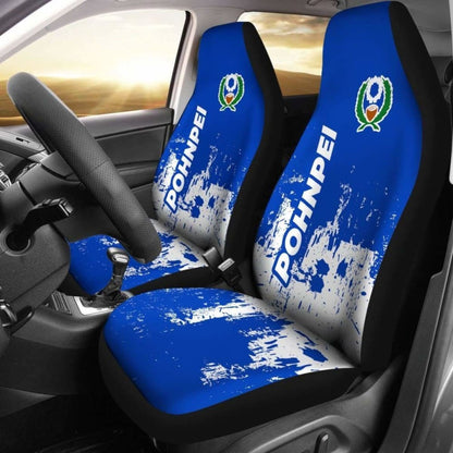 Pohnpei Car Seat Covers Smudge Style