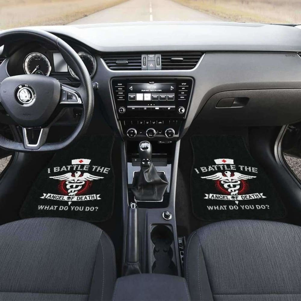 Angel Of Death Nurse Car Mats Set Of