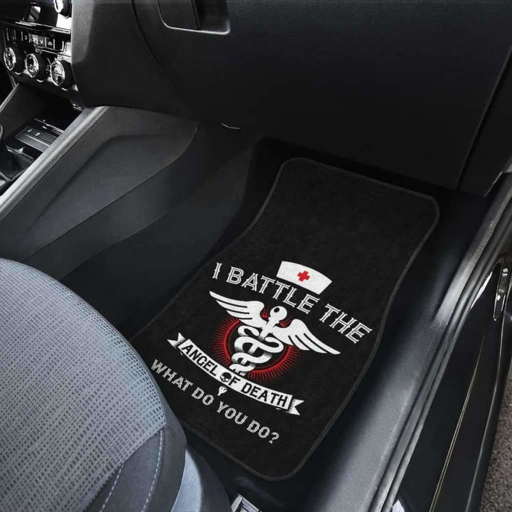 Angel Of Death Nurse Car Mats Set Of