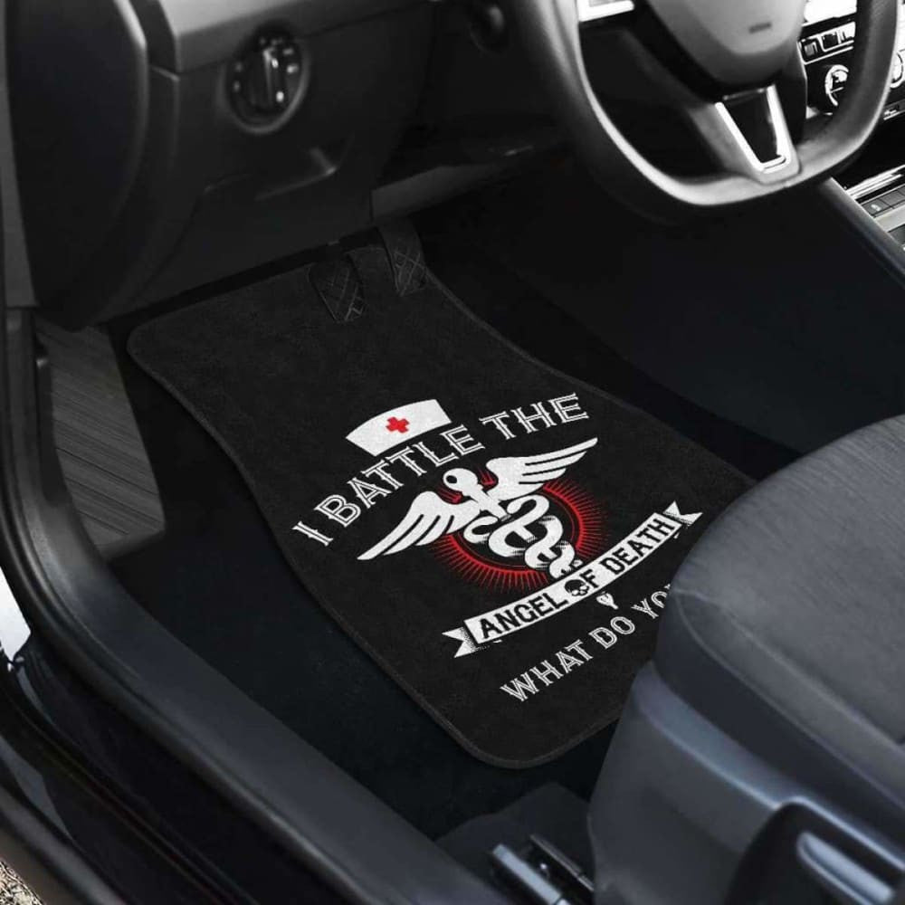 Angel Of Death Nurse Car Mats Set Of