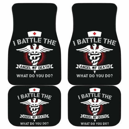 Angel Of Death Nurse Car Mats Set Of