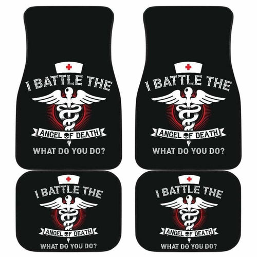Angel Of Death Nurse Car Mats Set Of