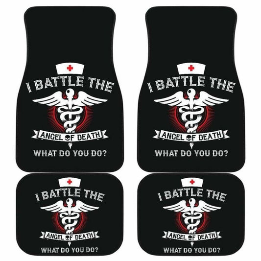 Angel Of Death Nurse Car Mats Set Of