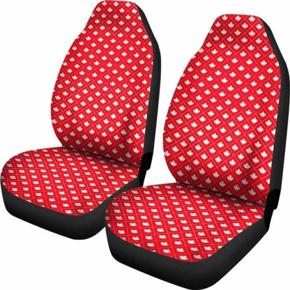 Canada Maple Leaves Car Seat Covers
