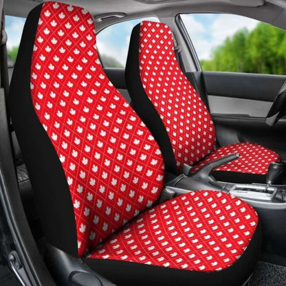 Canada Maple Leaves Car Seat Covers