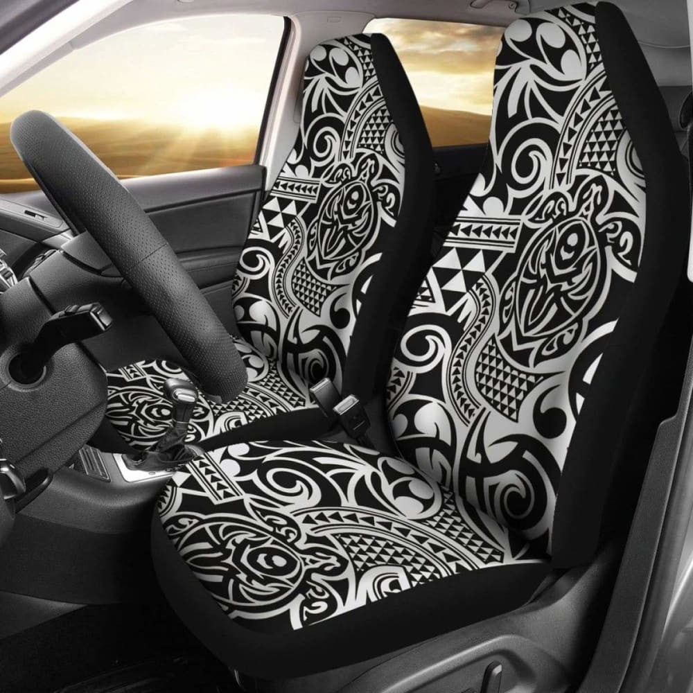 Polynesian Car Seat Cover - Polynesian Tattoo -