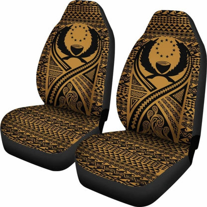 Pohnpei Car Seat Cover Lift Up Gold