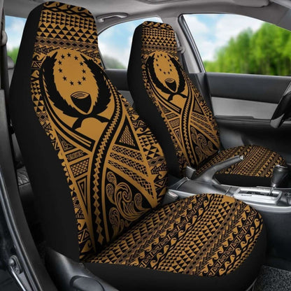 Pohnpei Car Seat Cover Lift Up Gold
