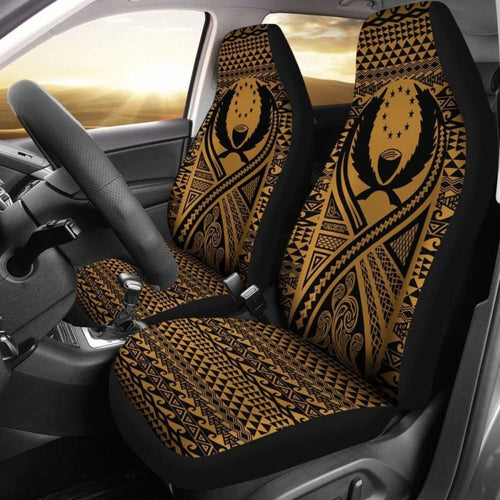 Pohnpei Car Seat Cover Lift Up Gold