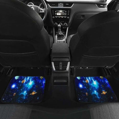 Planets In Galaxy Car Floor Mats