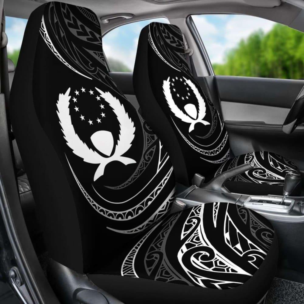 Pohnpei Islands Car Seat Covers - White - Frida Style -