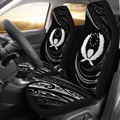 Pohnpei Islands Car Seat Covers - White - Frida Style -