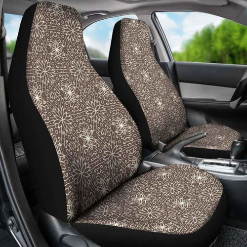 Retro Vintage Floral Custom Car Seat Covers