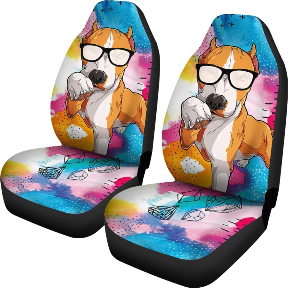 Funny Pitbull Amazing Gift For Pitbull Lovers Car Seat Covers