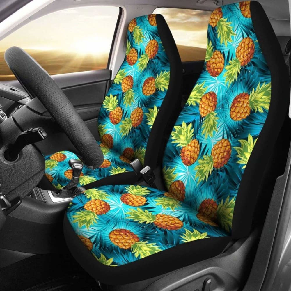 Hawaii Pineapple Tropical Car Seat Covers