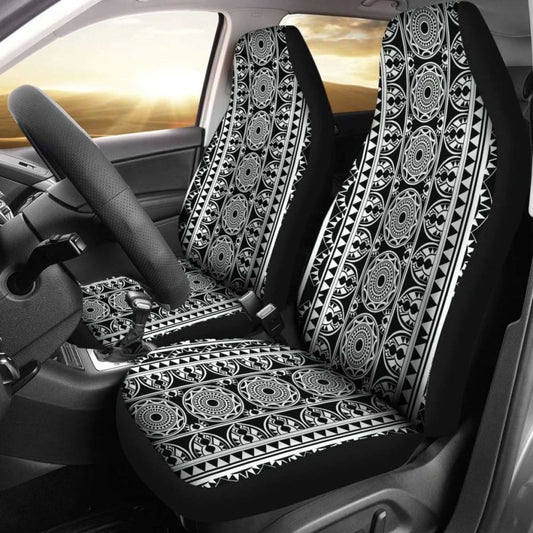 Polynesian Car Seat Cover - Polynesian Tattoo -