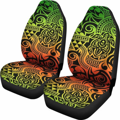 Polynesian Car Seat Cover - Polynesian Tattoo -
