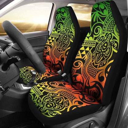Polynesian Car Seat Cover - Polynesian Tattoo -