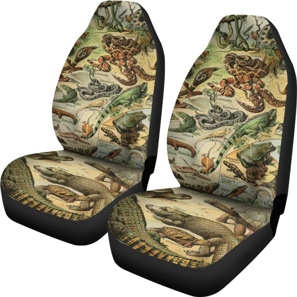 Reptiles Car Seat Cover