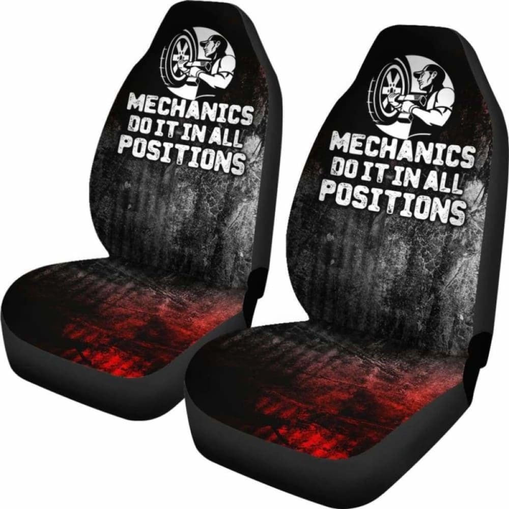 Mechanic Positions Car Seat Covers