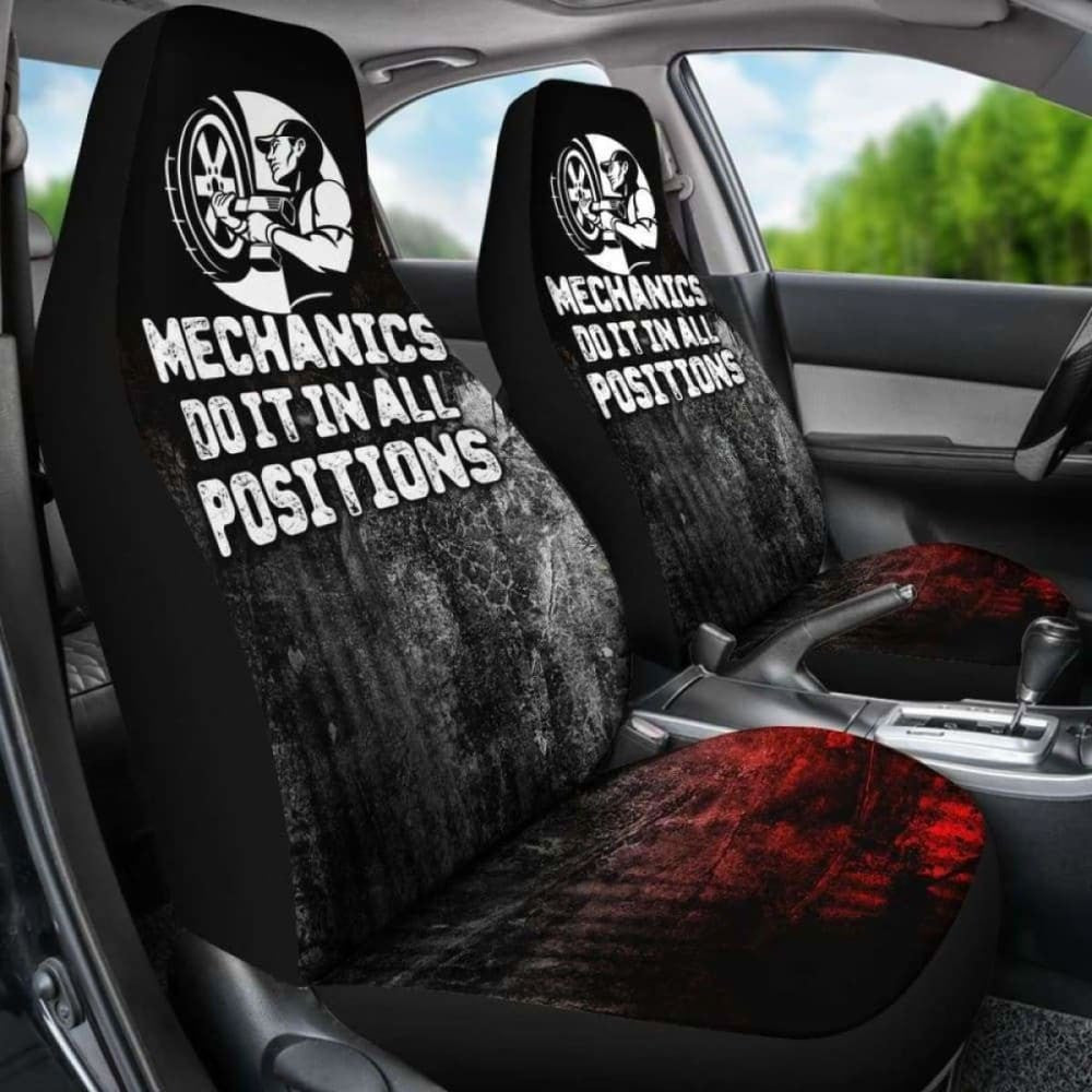 Mechanic Positions Car Seat Covers
