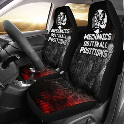 Mechanic Positions Car Seat Covers