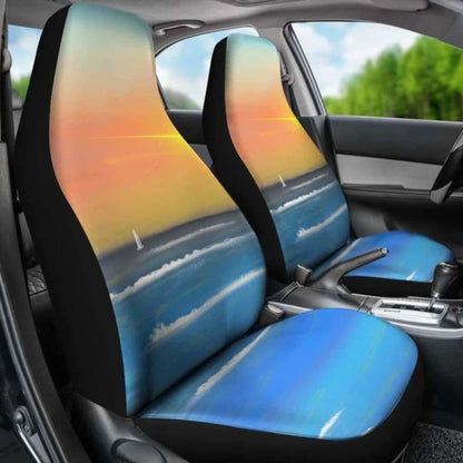 Ocean View Car Seat Covers