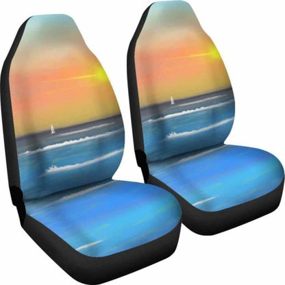 Ocean View Car Seat Covers