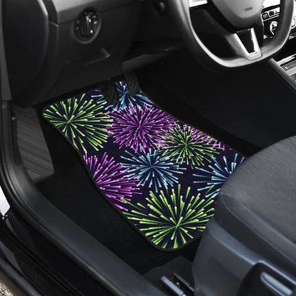 Fireworks Car Floor Mats