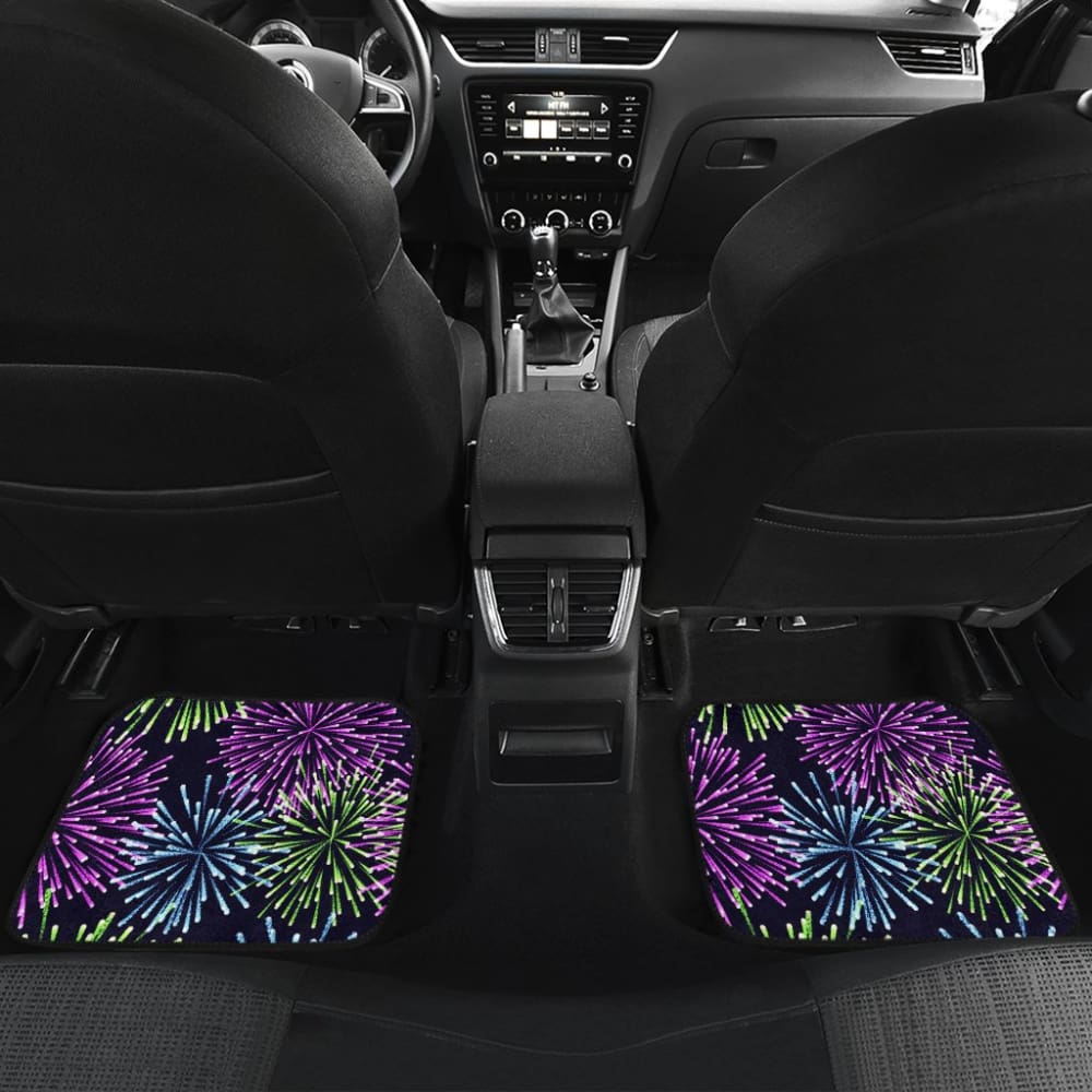 Fireworks Car Floor Mats