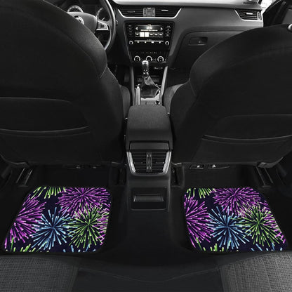 Fireworks Car Floor Mats
